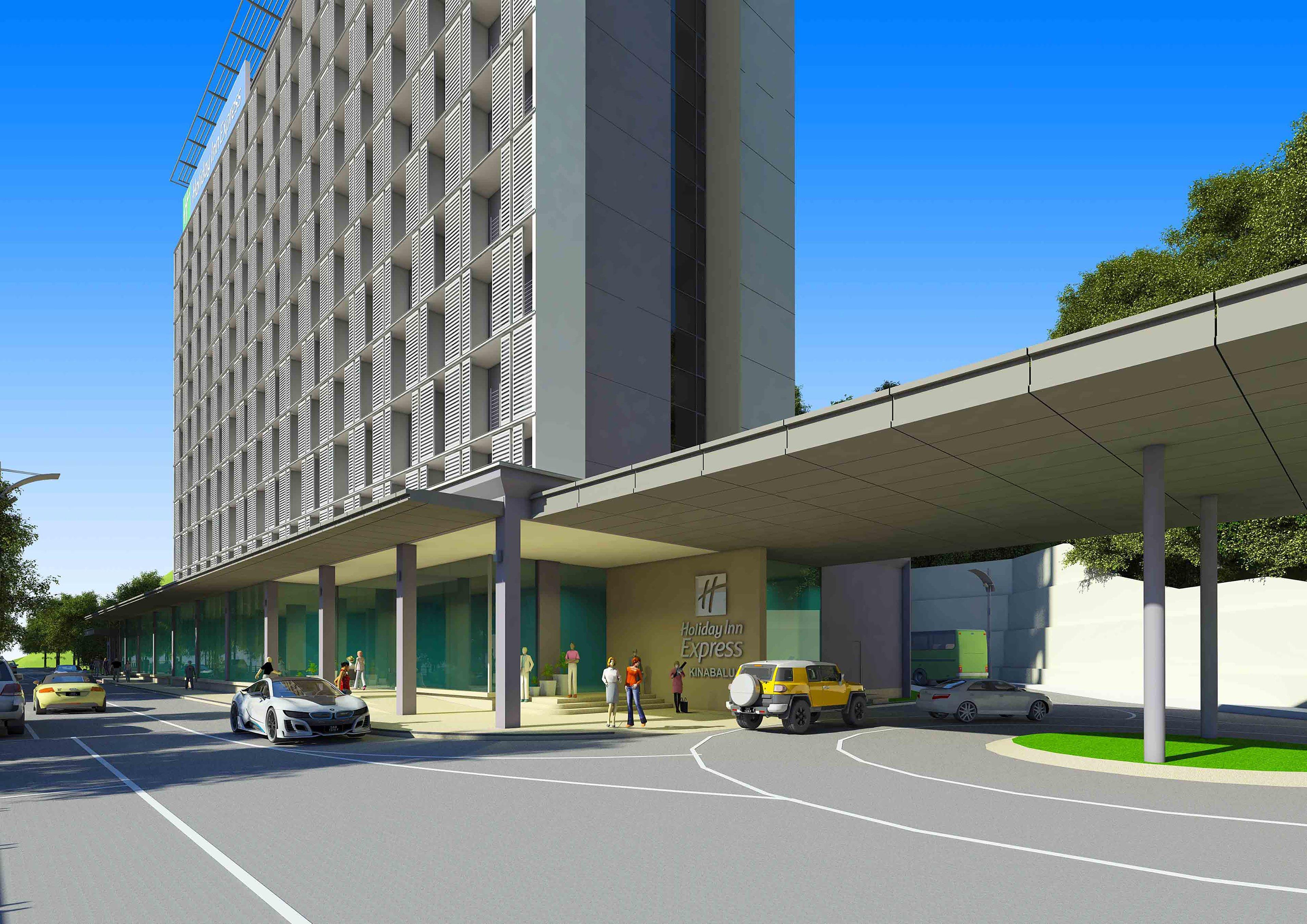 Holiday Inn Express Kota Kinabalu City Centre By Ihg Экстерьер фото